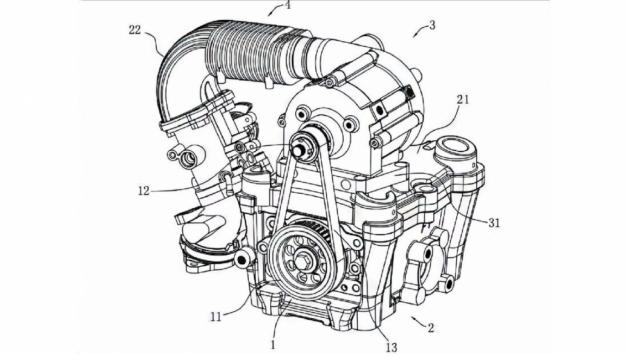 Benda VTR 300: Με κινητήρα V-Twin και κομπρέσορα 